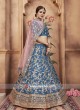 Embroidered Lehenga Choli with Net Dupatta